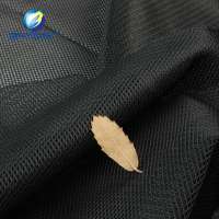 Cloth Lining Polyester Black Heavy Mesh Fabrics